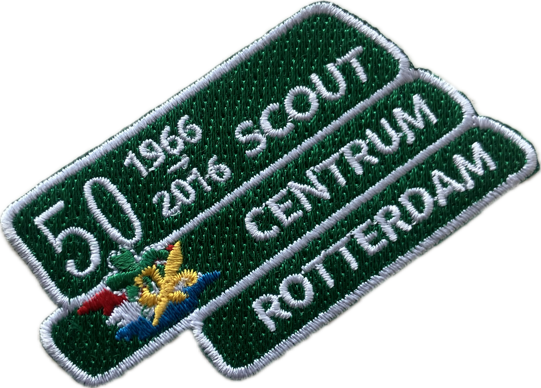 Scoutcentrum Rotterdam Jubileumbadge 50 jaar