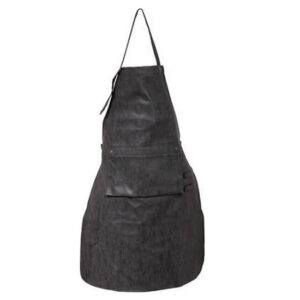 BBQ Schort - Grijs PU Leer